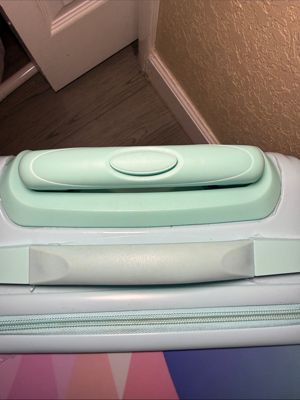 Disney Frozen Elsa Carry On Luggage Hardcover 18" Spinner Suitcase - Picture 10 of 12